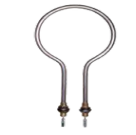 Resistencia calefón inoxidable tipo foco