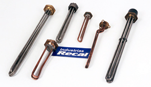 resistencias blindadas a medida Autoclaves Destiladores Generadores de Vapor Descongelamiento baño electroquímico